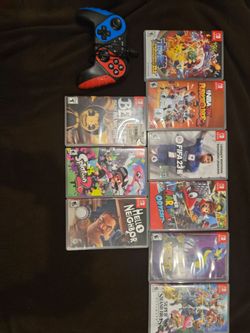 Switch games etc