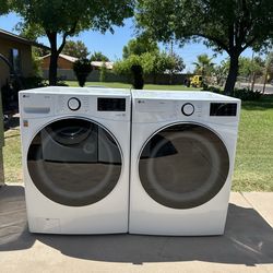 LG washer and electric dryer