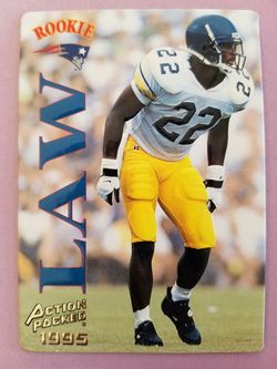 1995 (PATRIOTS) Action Packed #116 Ty Law RC