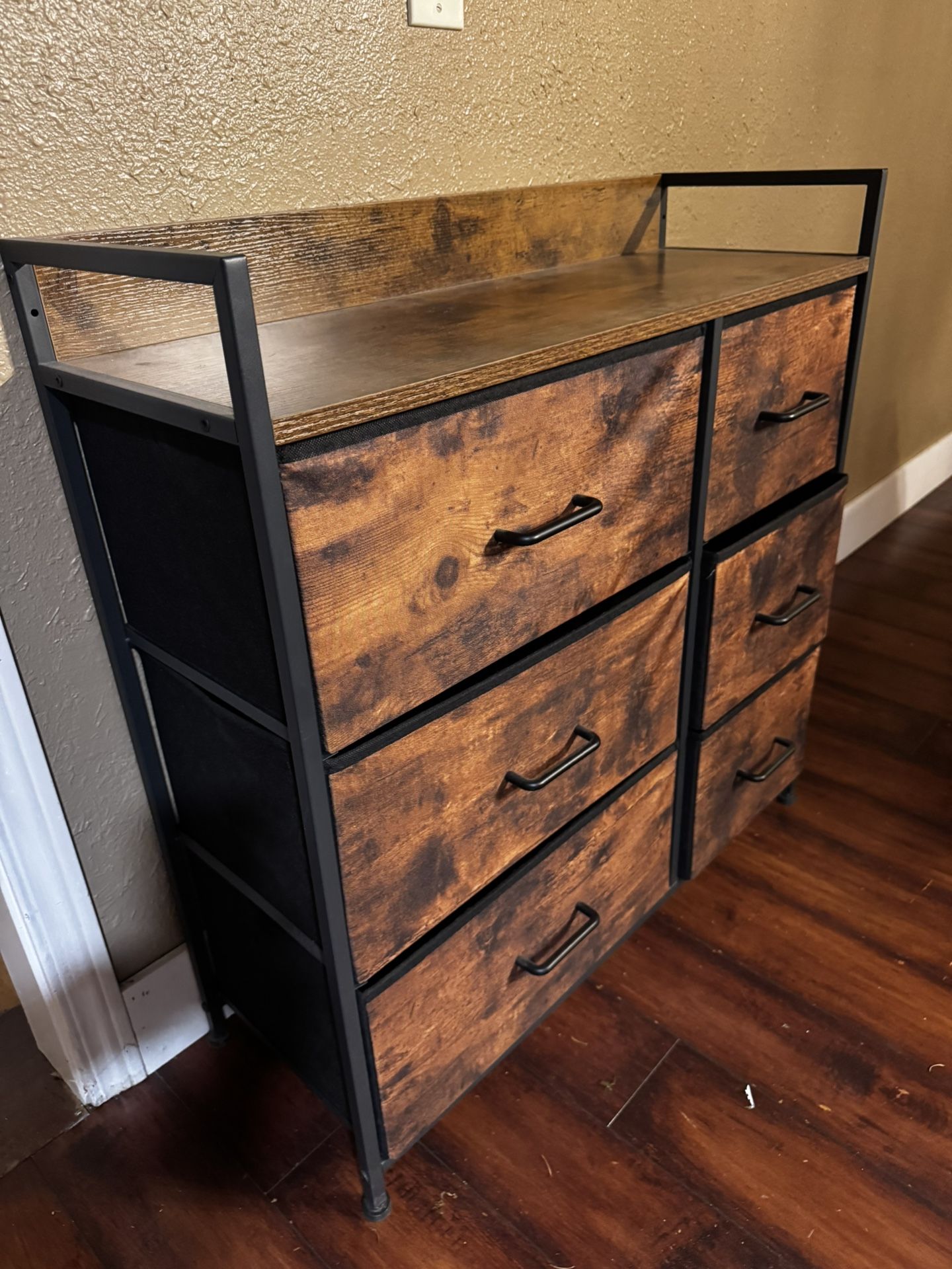 Six Drawer Storage Dresser