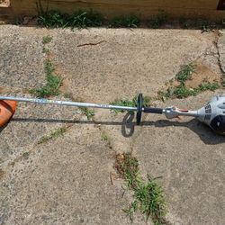 Stihl Straight Shaft 2 Cycle Weed Wacker Works Great 