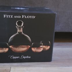 Copper Decanter  Fitz And Floyd