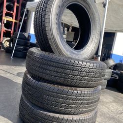 4 BRIDGESTONE 245/75/17 FREE MOUNT BALANCE 