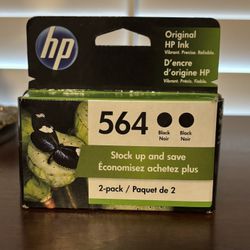 HP 564 Black Ink Cartridges (2 Pack)