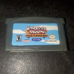 Harvest Moon Friends Of Mineral Town GBA Gameboy Advance Game Cartridge