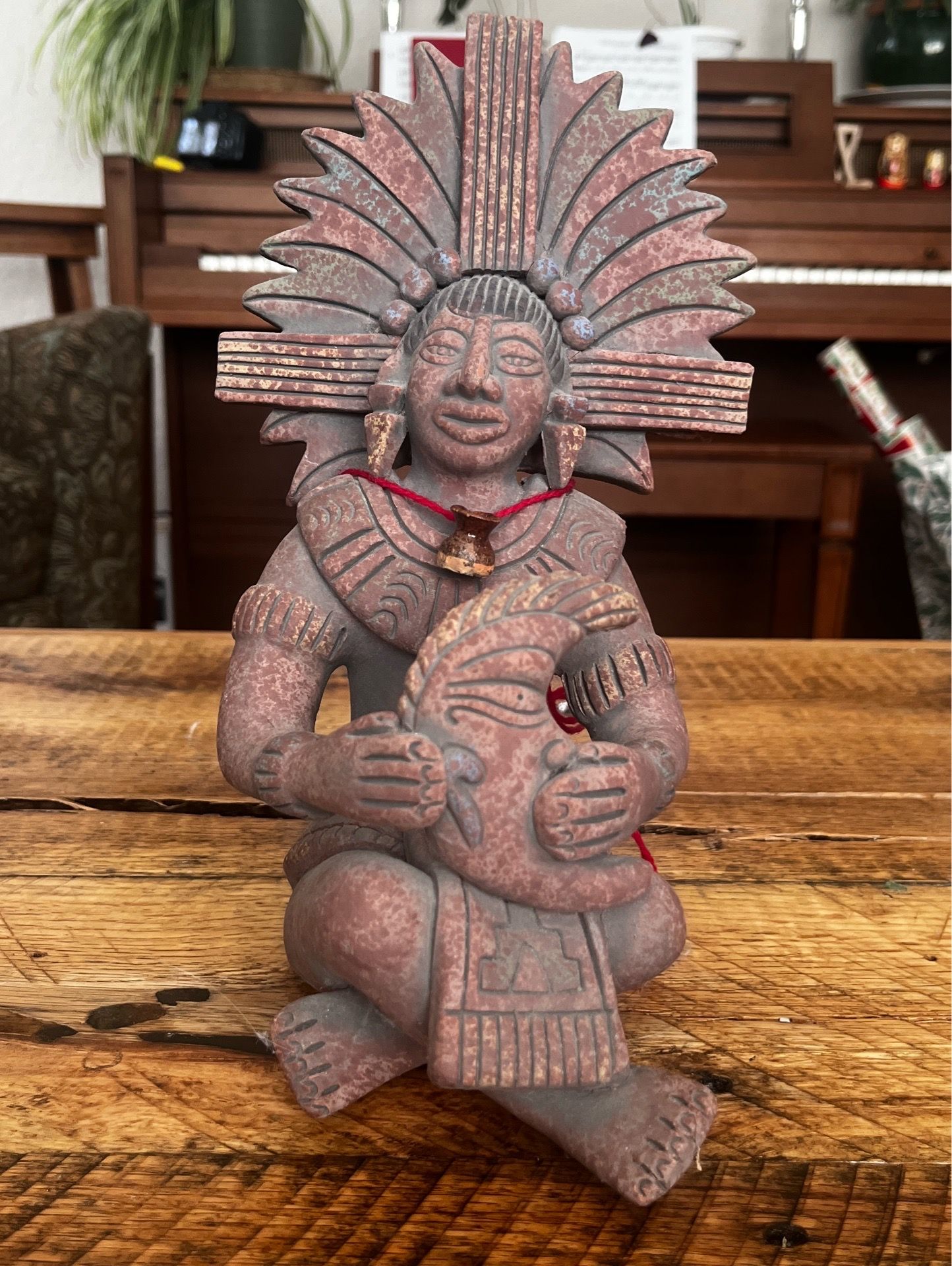 Mayan Style Statue