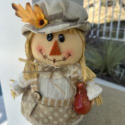 Fall Scarecrow Shelf Sitter Autumn Home Decor Thanksgiving 🍁