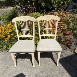 Two Wooden Chairs