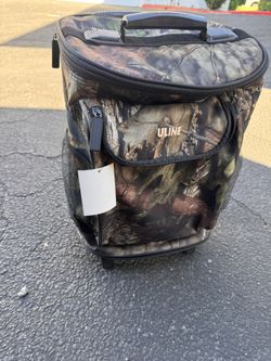 Uline Camo Rolling Cooler