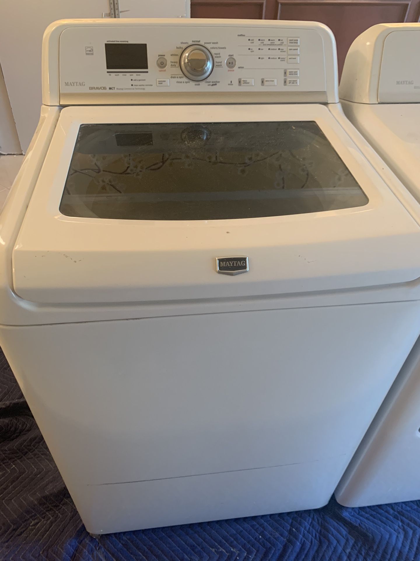 Maytag washer and dryer