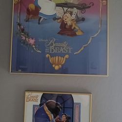  Beauty And The Beast Original Prints Framed