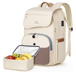 Vintage Laptop Backpack 15.6 Inch