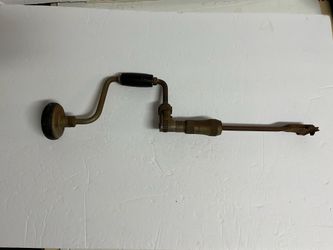 Vintage Miller’s Falls Ratcheting Hand Drill Brace (woodworking)