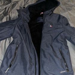 Navy Blue Tommy Hilfiger Jacket New
