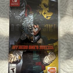 Nintendo SWITCH My Hero One’s Justice New!