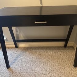  Black Wooden Desk