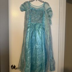 Elsa Frozen dress size 9/10