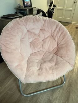 Folding chair Soft pink soft