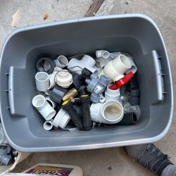 Sprinkler And PVC Pipe Joints