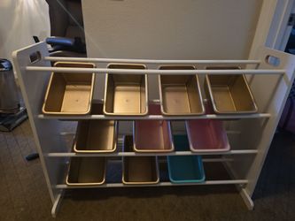Kids Toy Storage Organizer with Bins