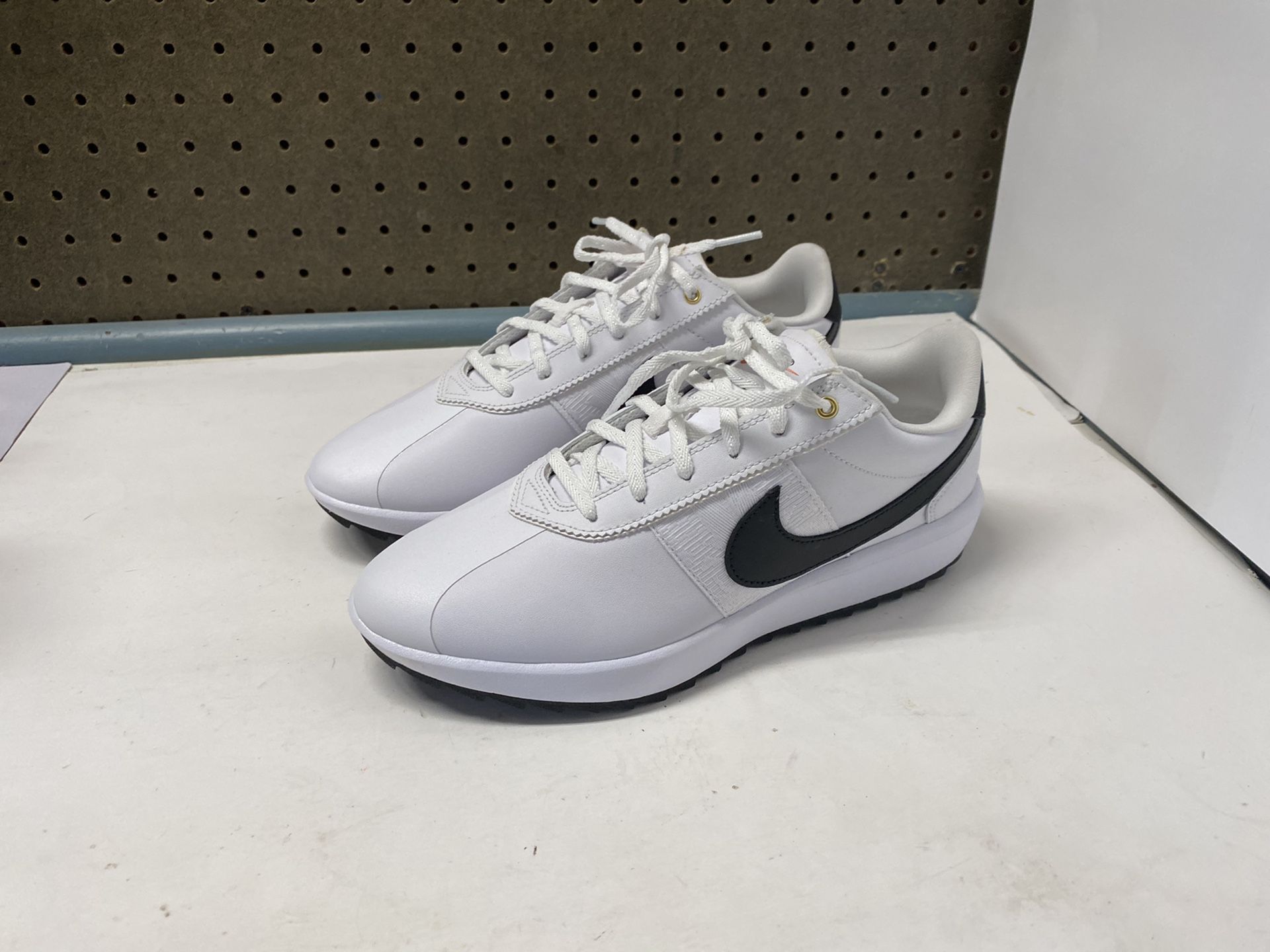 WOMENS Nike Cortez Golf Shoes ' White ' - Cl1670-101 SIZE 8