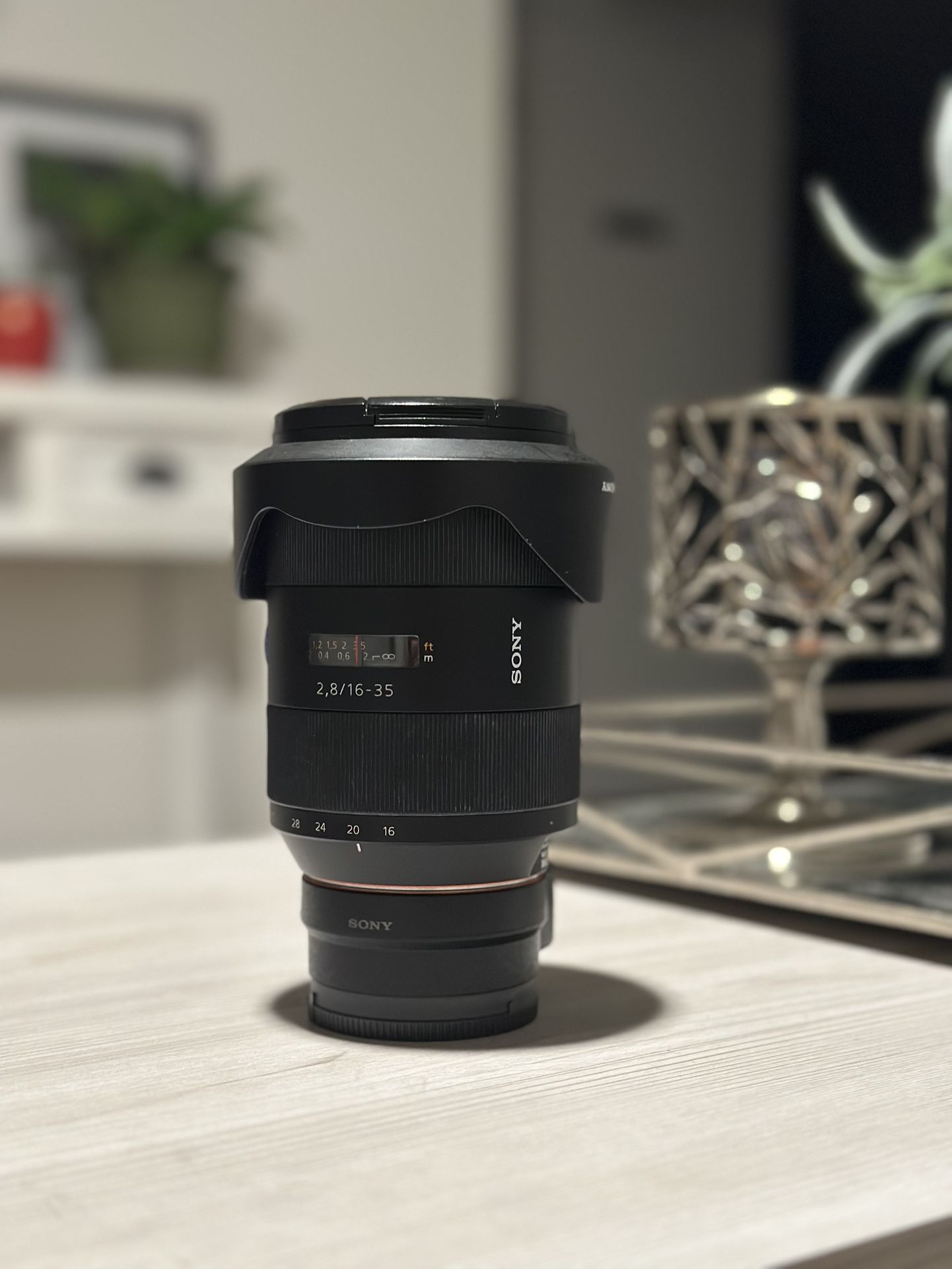 Zeiss 16-35mm f/2.8 Vario-Sonnar T ZA SSM II With Adapter (A-mount)
