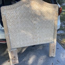 TWIN BED FRAMES AND MIRROR