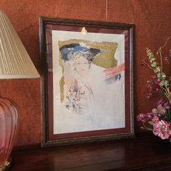 Madama Butterfly by Enzo Archetti Framed Giclee on Masonite Ready to Hang