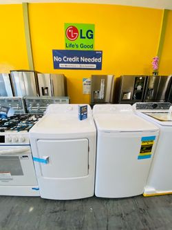 Frigidaire washer and dryer new 0$ down payment