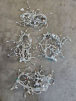 Multi Color LED Icecicle Christmas Lights