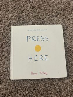 Press Here Book hardcover