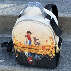 Loungefly COCO Disney NWT Pixar Marigold Mirror Bridge Mini Backpack BoxLunch