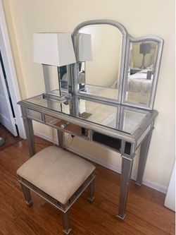 Mirrored Vanity
