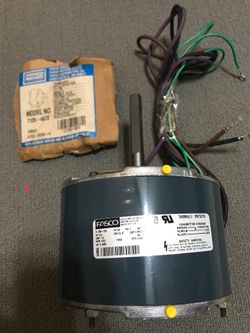 Fasco permanent split capacitor motor