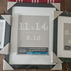 Picture Frames NEW (set of 3)