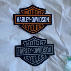 Iron On Harley Davidson Patch