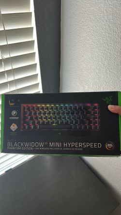 Razor black widow V3 keyboard