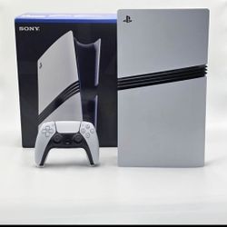 Ps5 Pro With Vertical Stand And Minimalist Controller Stand