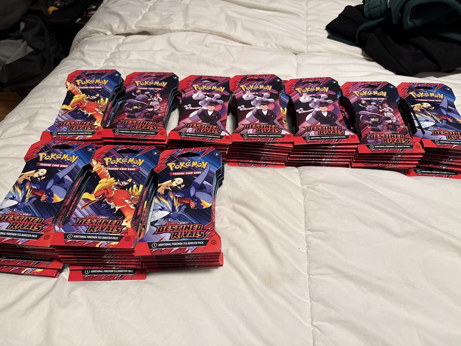 Pokemon Scarlet & Violet Destined Rivals Booster Packs