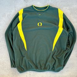 Vintage Nike Center Swoosh Oregon Ducks Fleece Jacket