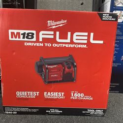 Milwaukee 2840-20 M18 FUEL 2 Gallon Compact Quiet Compressor
