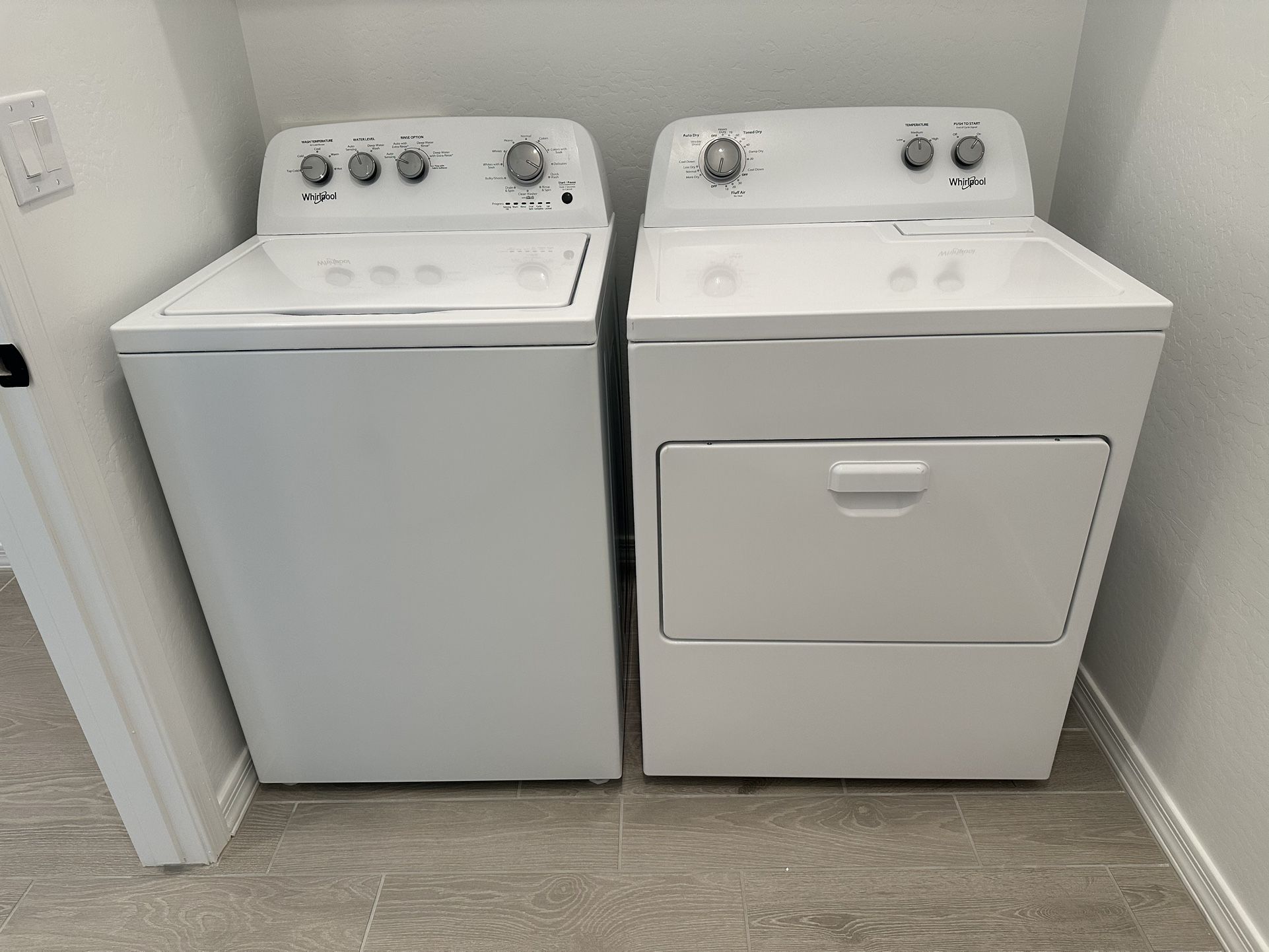 New GE Top Load Washer And Dryer