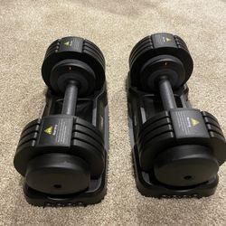 55lb Adjustable Dumbells