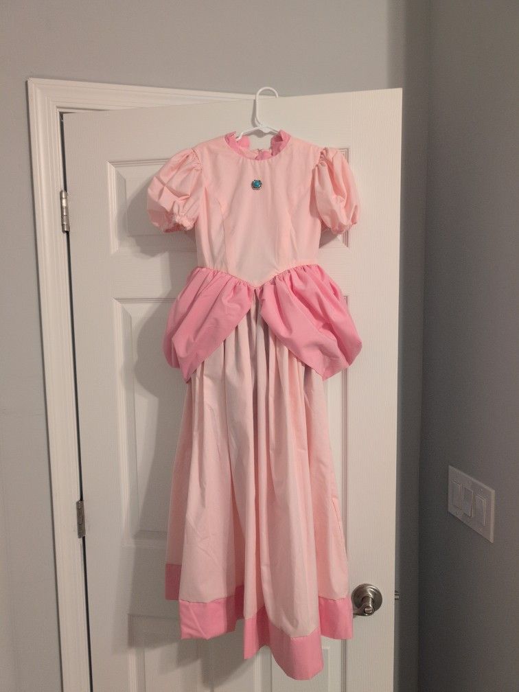 Custom/Handmade Princess Peach Little Girls Costume