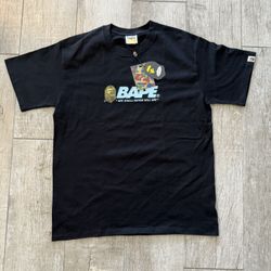 Black BAPE street wear tee 