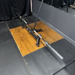 Complete Deadlift Setup – Texas Bar + Rogue Jack + Platform