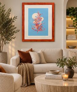 🌿 Vintage Signed Limited-Edition Botanical Art Print 1 of 70