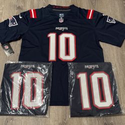 New England Patriots Drake Maye Tom Brady Nike Stitched Jerseys $65 Or 2/120 