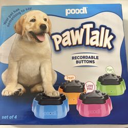 PAWTalk Dog Recordable Buttons