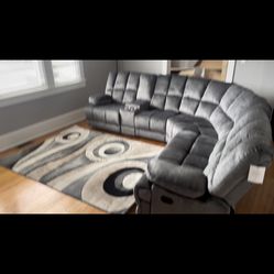 3 Piece Reclining Sectional 